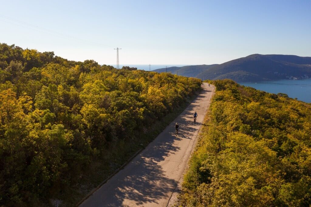 Lustica Peninsula e bike